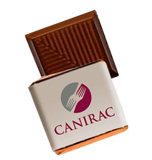 Chocolate promocional 5 grs